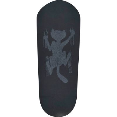 MICINA women's sports socks with cat on the sole BLACK