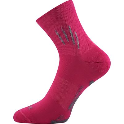 MICINA women's sports socks with cat on the foot MAGENTA