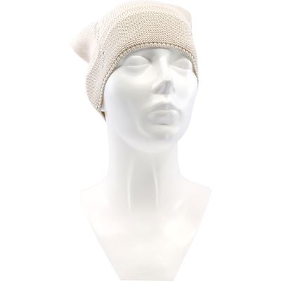 MICRA women's knitted cotton hat with Swarovski crystals REŽNÁ