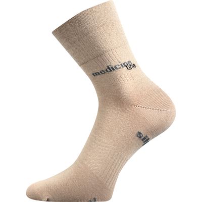 Medicine MISSION socks with soft cuff BEIGE
