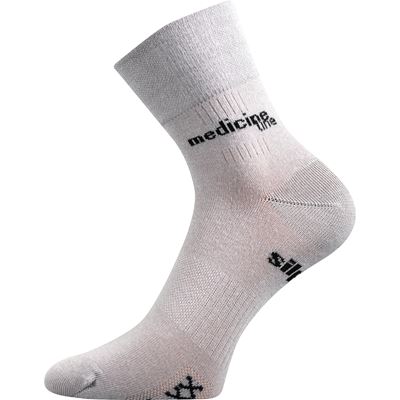 Medicine MISSION socks with soft cuff LIGHT GREY