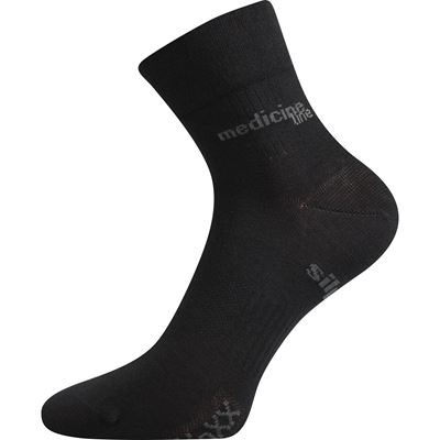 Medicine MISSION socks with soft cuff BLACK