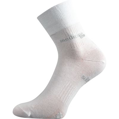 Medicine MISSION socks with soft cuff, WHITE