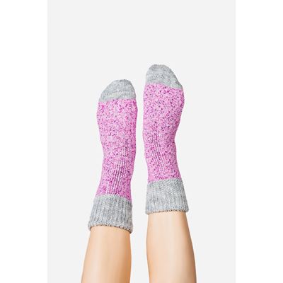 MOLDE thick winter socks, warm with silver ions, PURPLE