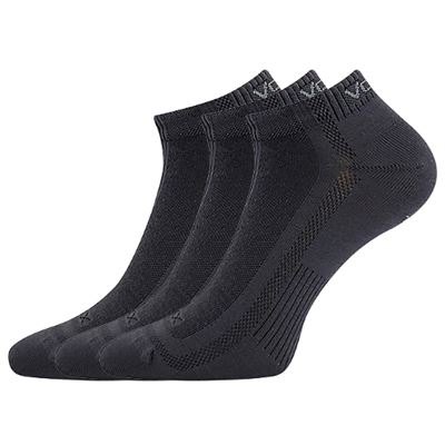 MORFAN low-cut sports socks made of modal DARK GREY