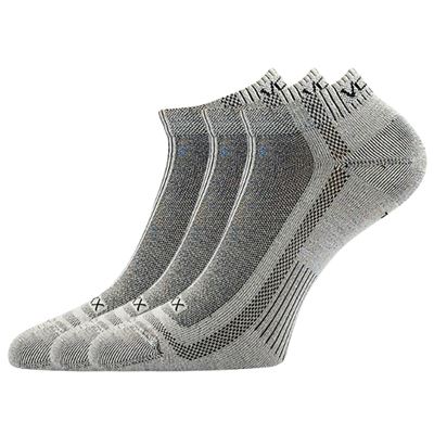 MORFAN low-cut sports socks made of modal GREY