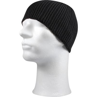 Men's knitted hat MOVANO thin DARK GREY