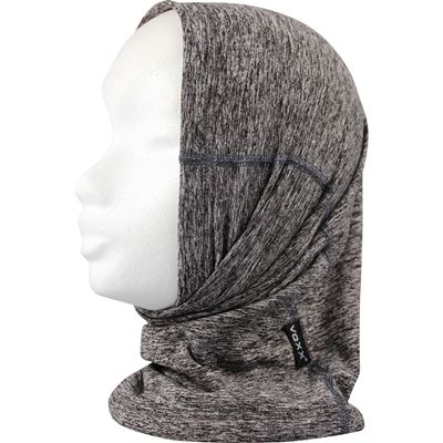 Tubus functional MULTIFUNCTIONAL SOLID grey melange sleeve