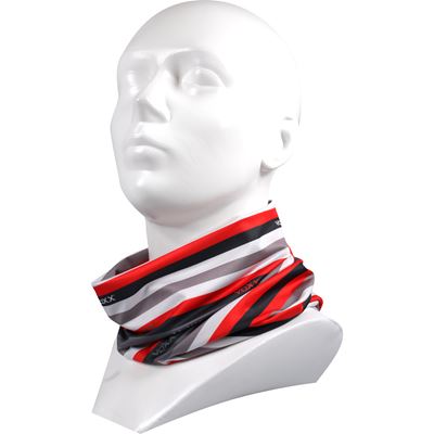 Tubus functional MULTIFUNCTIONAL SLEEVE VoXX stripes RED