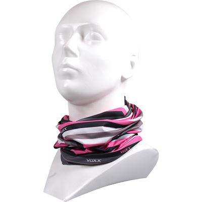 Tubus functional MULTIFUNCTIONAL SLEEVE VoXX stripes PINK