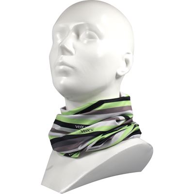 Tubus functional MULTIFUNCTIONAL SLEEVE VoXX stripes GREEN