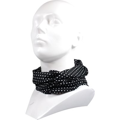 Tubus functional MULTIFUNCTIONAL SLEEVE VoXX polka dot BLACK AND WHITE