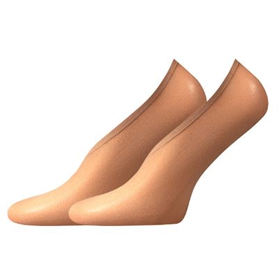 Women's nylon socks NYLON step 20 DEN GOLDEN 2 pairs per pack