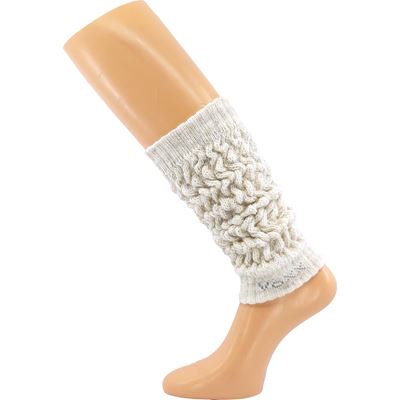 Women's winter leg warmers NARVIK with merino and alpaca REŽNÉ MELÉ