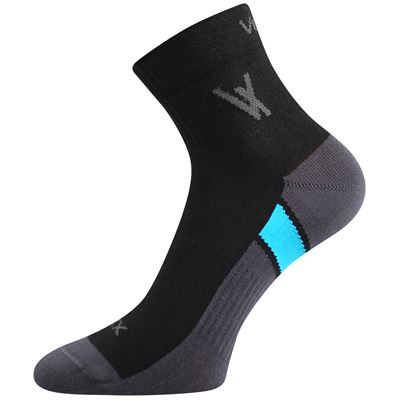 NEO black cotton sports socks