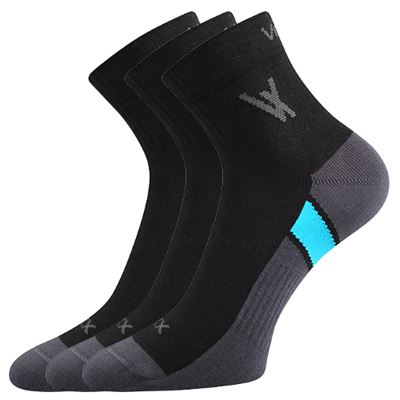 NEO black cotton sports socks