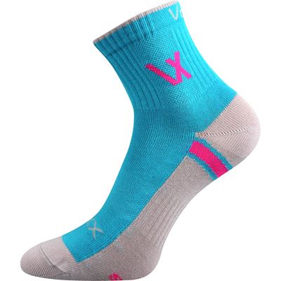 Children's cotton sports socks NEOIK mix GIRLS (3 pairs)