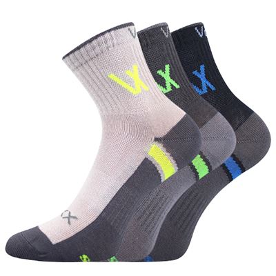 Children's cotton sports socks NEOIK mix BOYS (3 pairs)