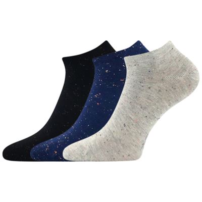 Women's summer socks NOPKANA mix DARK (3 pairs)