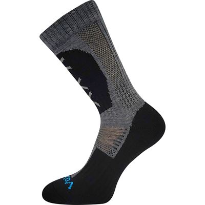 NORDICK anthracite winter woollen socks