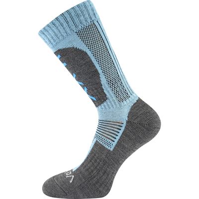 NORDICK blue winter woollen socks