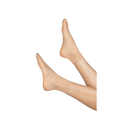 Women's nylon socks NYLON socks 20 DEN CAMEL 5 pairs per pack