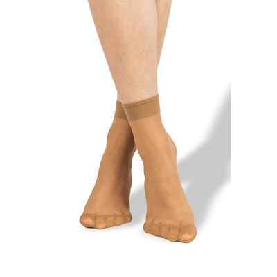 Women's nylon socks NYLON socks 20 DEN OPAL (tanned) 5 pairs per pack