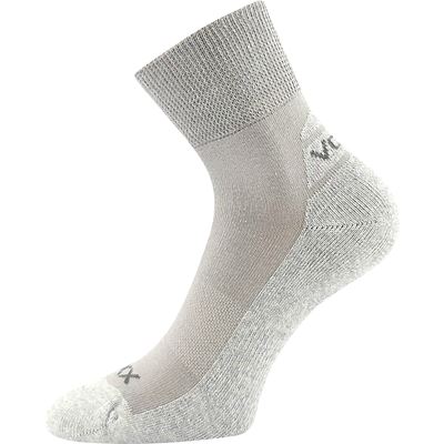 OLIVER sports socks with soft cuff LIGHT GREY