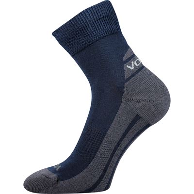OLIVER sports socks with soft cuff, DARK BLUE