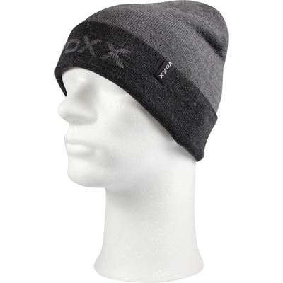 Men's knitted OMEGA winter hat GREY