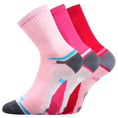Children's outdoor socks OPTIFANIK 03 MIX GIRLS (3 pairs)
