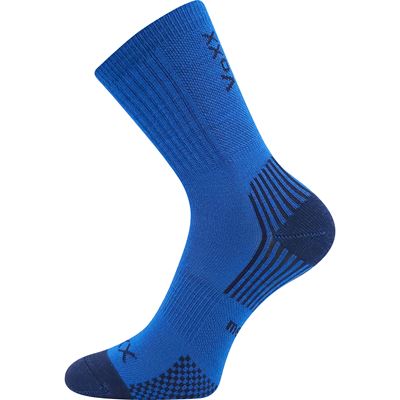 Children's thin merino socks OPTIMALIK with silver ions BLUE