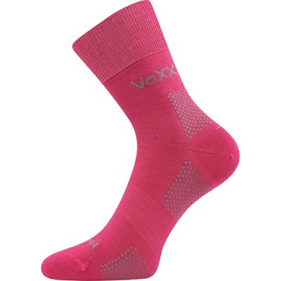 Thin merino socks ORIONIS with silver ions FUXIA