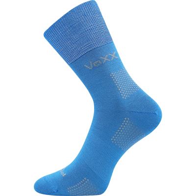 Thin merino socks ORIONIS with silver ions BLUE