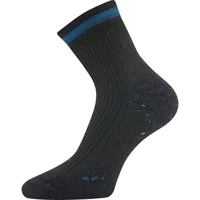 OULU double-layer merino wool socks medium high DARK GREY VoXX 126848 2