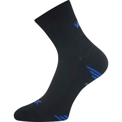 OULU double-layer merino wool socks medium high BLACK