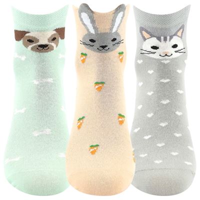 Children's socks PACKIK with animal pictures MIX (3 pairs)