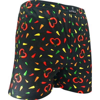 Men's KARLOS boxer shorts, 100% cotton, PAPRIČKY pattern