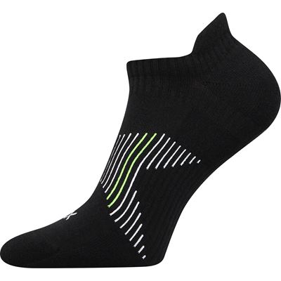 PATRIOT A black cotton sports socks