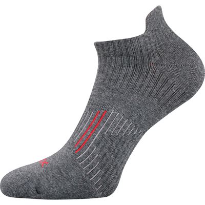 PATRIOT A dark grey melange cotton sports socks