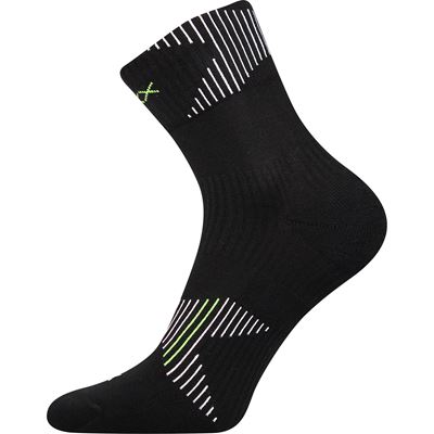 PATRIOT B black cotton sports socks