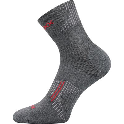 PATRIOT B cotton sports socks, dark grey melange
