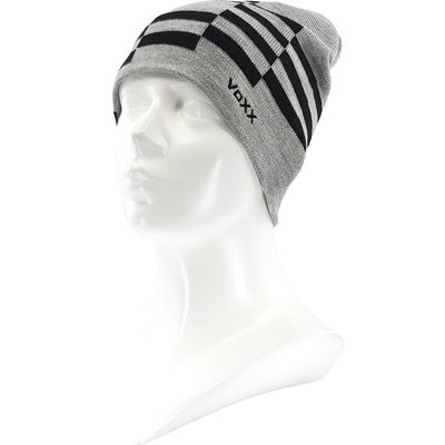 Men's knitted hat PICCOLO winter LIGHT GREY