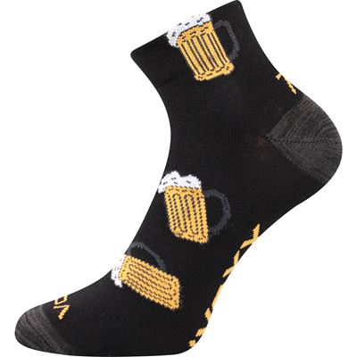 Men's summer socks PIFF funny with pictures BEER (3 pairs)