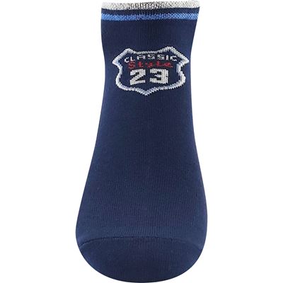 Men's low socks PIKI 78 summer MIX DARK (3 pairs)