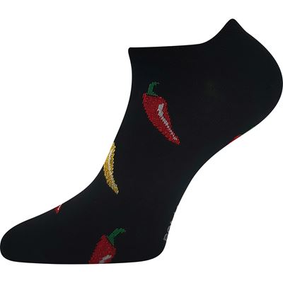 PIKI 84 unisex low summer socks MIX PEPPERS (3 pairs)