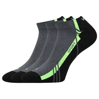 Thin PINAS breathable socks, DARK GREY