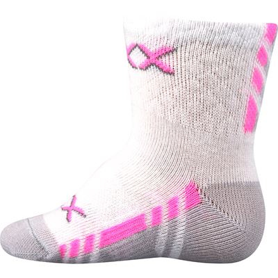 PIUSINEK thin baby socks with cotton, WHITE, girls' (3 pairs)