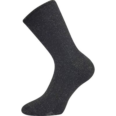 Thick POLARIS black socks for home use