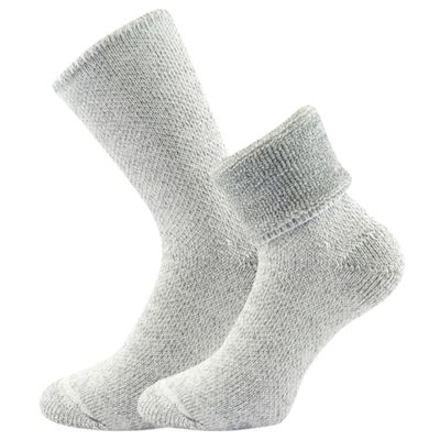 Thick POLARIS white socks for home use